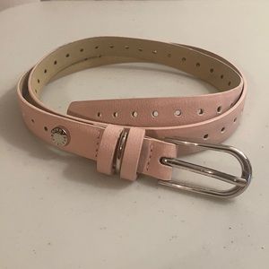Steve Madden pink belt